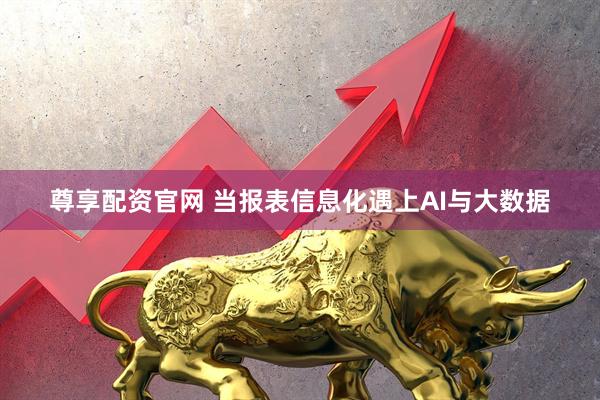 尊享配资官网 当报表信息化遇上AI与大数据